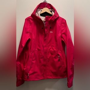 Chlorophylle Waterproof Lightweight Jacket Pink Size Large